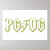 PG/VG Green Poster (Voorkant)