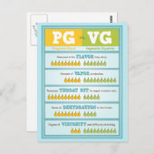 PG vs. VG Briefkaart (Voorkant / Achterkant)