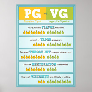 PG vs. VG Infographic Poster