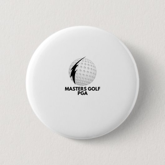 pga, golf ronde button 5,7 cm (Voorkant)
