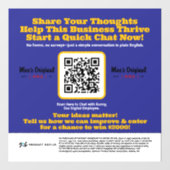 PGC voor het vastzetten van ramen Raamsticker (Vel)