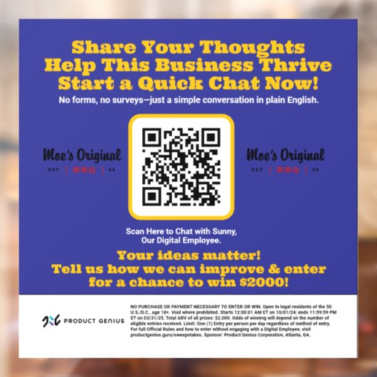 PGC voor het vastzetten van ramen Raamsticker (Vel 2)