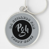 Pgh Stillers Yinzer Sports Custom  Sleutelhanger (Voorkant)