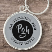 Pgh Stillers Yinzer Sports Custom  Sleutelhanger