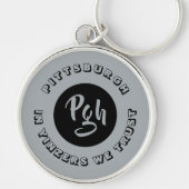 Pgh Yinzer Sports Custom Sleutelhanger (Voorkant)