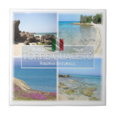 PGL009 TORRE GUACETO, Apulië, Italië, Tegeltje (Voorkant)