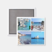 PGL013 TORRE SANT'ANDREA, SALENTO, Apulië Koelkast Magneet (Voorkant / Achterkant)