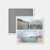 PGL016 OSTUNI, SALENTO, Apulië, Koelkast Magneet (Voorkant / Achterkant)