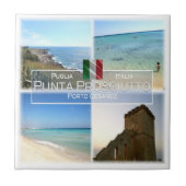 PGL021 PUNTA PROSCIUTTO, Apulië, Tegeltje (Voorkant)