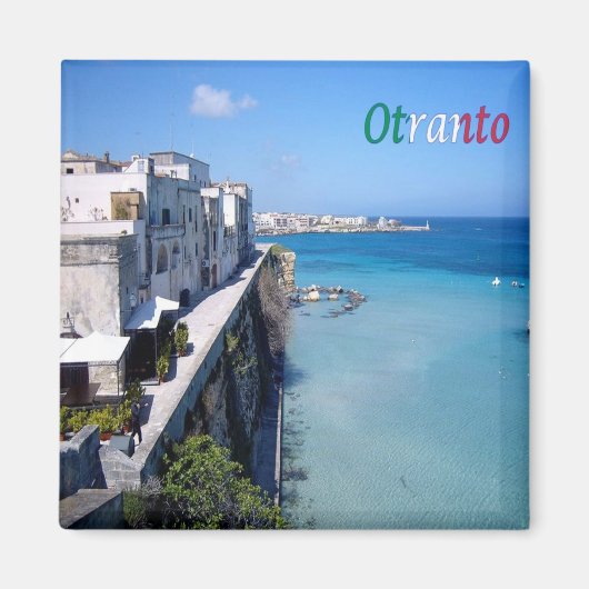 PGL030 OTRANTO - Bastione dei Pelasgi - Fridge Magneet (Voorkant)