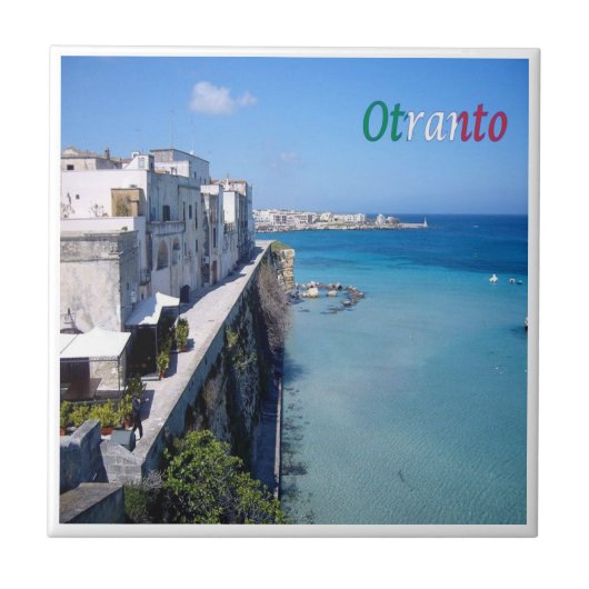 PGL030 OTRANTO, Bastione dei Pelasgi, Tegeltje (Voorkant)