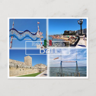 PGL044 BARI, strandruit e pomodoro, Briefkaart