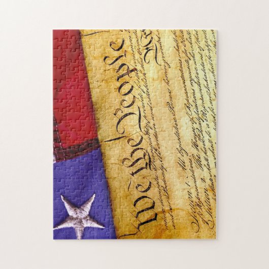 PgmmDe Amerikaanse grondwet Legpuzzel (Verticaal)