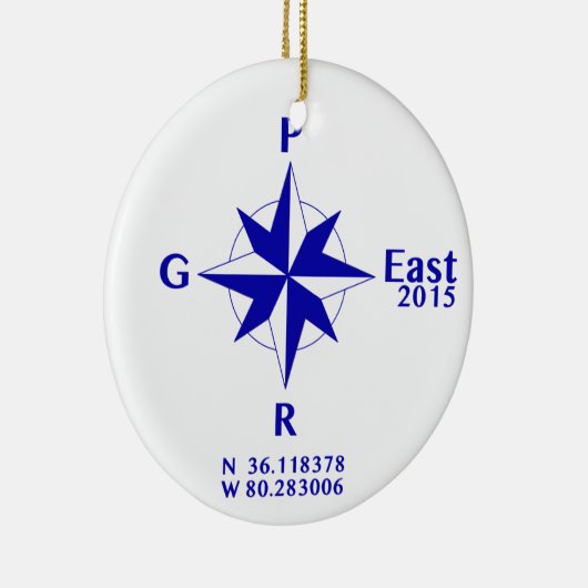 PGR East 2015 sun catcher Keramisch Ornament (Rechts)