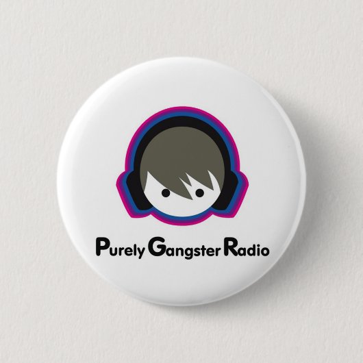 pgr-logo-pen ronde button 5,7 cm (Voorkant)