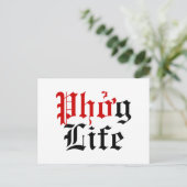 Phở g Life Briefkaart (Staand voorkant)