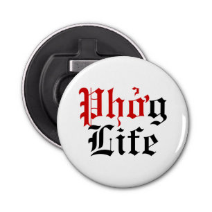 Phở g Life Button Flesopener