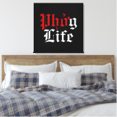 Phở g Life Canvas Afdruk (Insitu (Slaapkamer))
