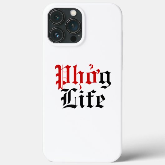Phở g Life Case-Mate iPhone Case (Achterkant)