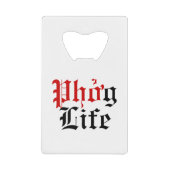 Phở g Life Creditkaart Flessenopener (Voorkant)