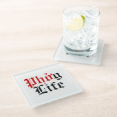 Phở g Life Glazen Onderzetter (Schuin)