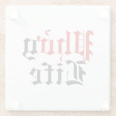 Phở g Life Glazen Onderzetter (Achterkant)