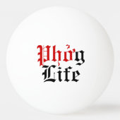 Phở g Life Pingpongbal (Achterkant)