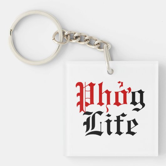 Phở g Life Sleutelhanger (Voorkant)