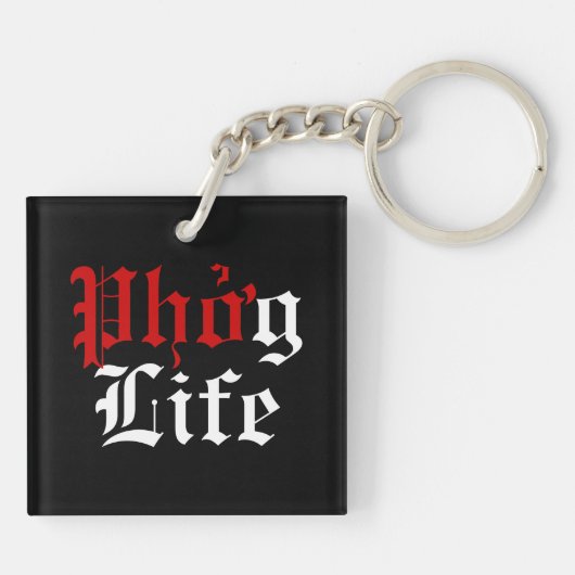 Phở g Life Sleutelhanger (Achterkant)