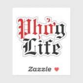 Phở g Life Sticker (Vel)