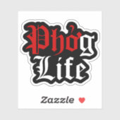 Phở g Life Sticker (Vel)