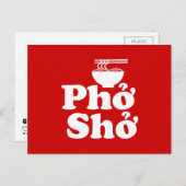Phở Shở Briefkaart (Voorkant / Achterkant)