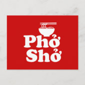 Phở Shở Briefkaart (Voorkant)