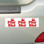 Phở Shở Bumpersticker (Op auto)