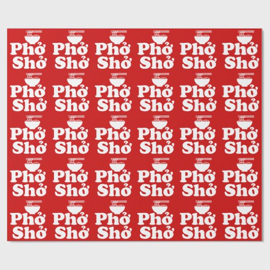 Phở Shở Cadeaupapier (Vlak)
