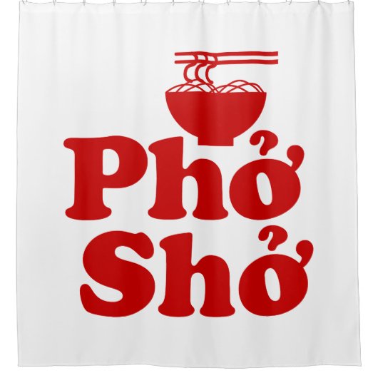 Phở Shở Douchegordijn (Voorkant)