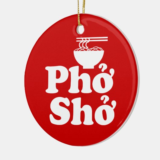 Phở Shở Keramisch Ornament (Links)