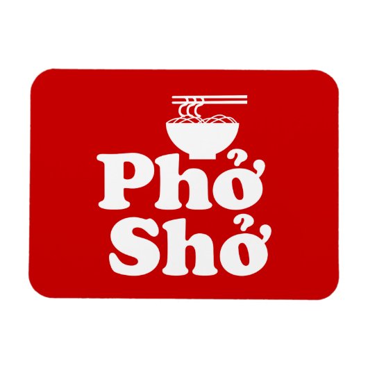 Phở Shở Magneet (Horizontaal)