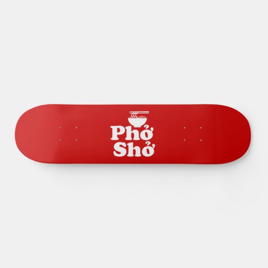 Phở Shở Persoonlijk Skateboard (Horizontaal)