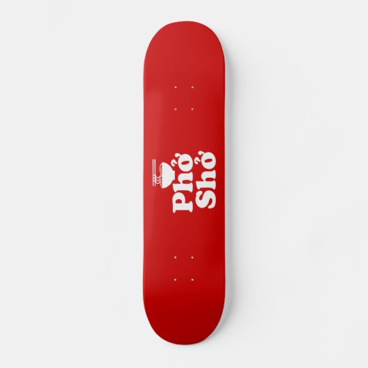 Phở Shở Persoonlijk Skateboard (Voorkant)