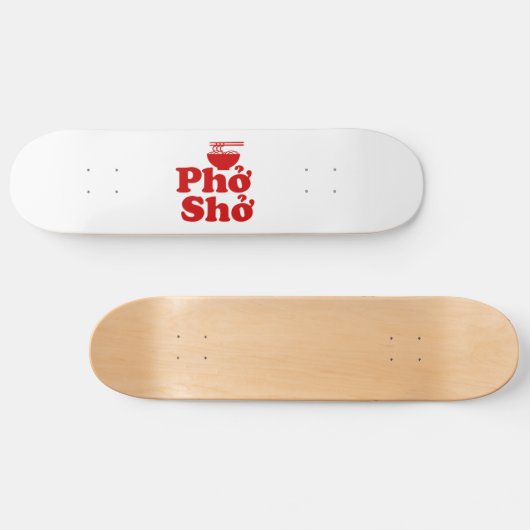 Phở Shở Persoonlijk Skateboard (Horizontaal)