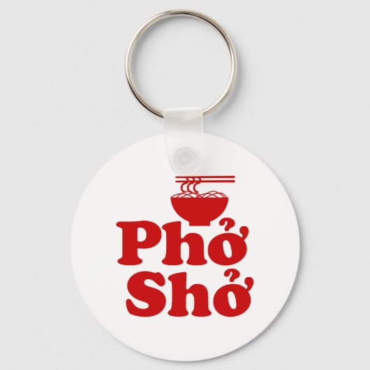 Phở Shở Sleutelhanger (Voorkant)