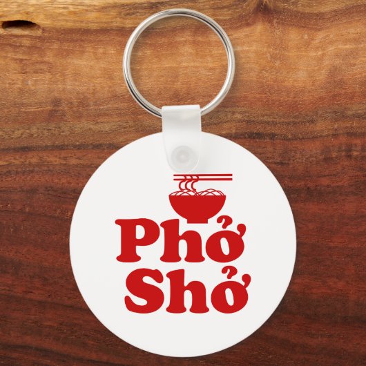 Phở Shở Sleutelhanger (Voorkant)
