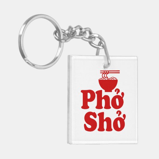Phở Shở Sleutelhanger (Voorkant Links)