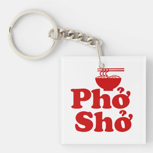 Phở Shở Sleutelhanger (Voorkant)