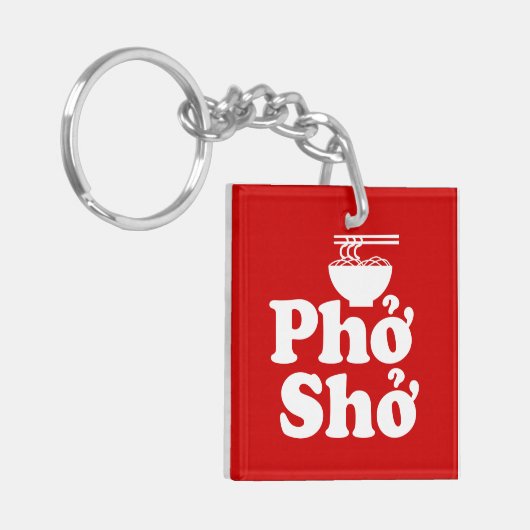 Phở Shở Sleutelhanger (Voorkant Links)