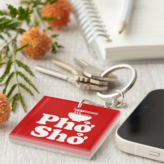 Phở Shở Sleutelhanger (Voorkant Rechts)
