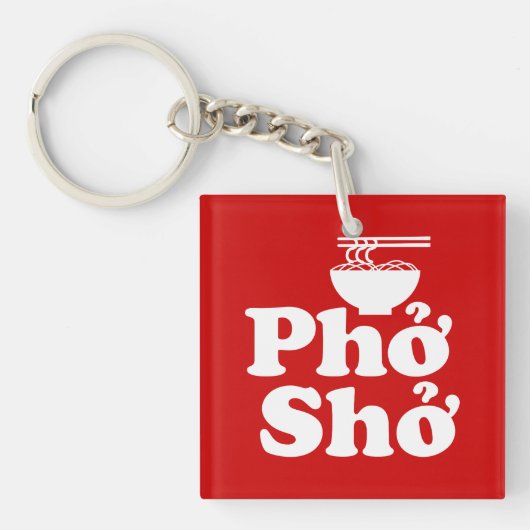 Phở Shở Sleutelhanger (Voorkant)