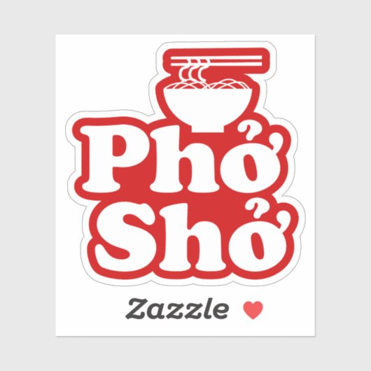 Phở Shở Sticker (Vel)