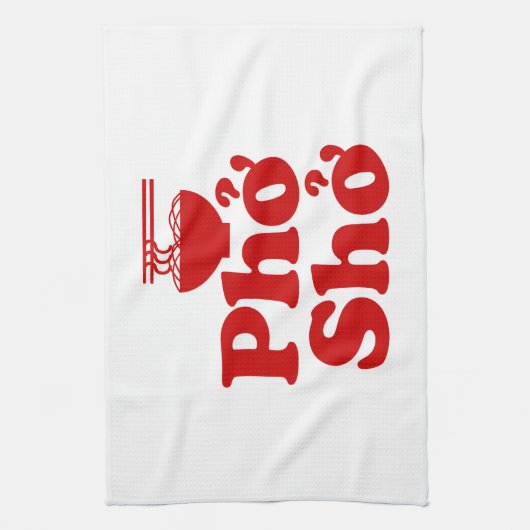 Phở Shở Theedoek (Verticaal)